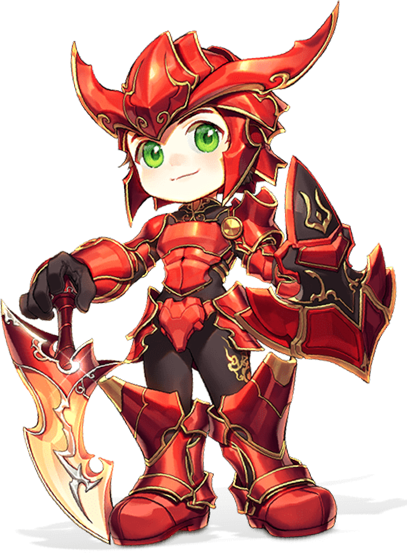 Red Warrior Character